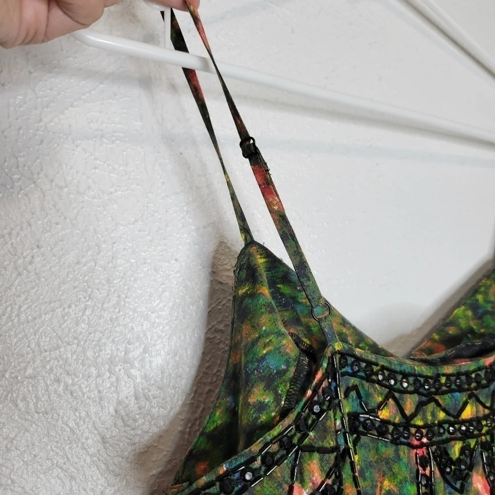Free People Intimately Floral Sequin Dress Women's Size Extra Small - Picture 6 of 13